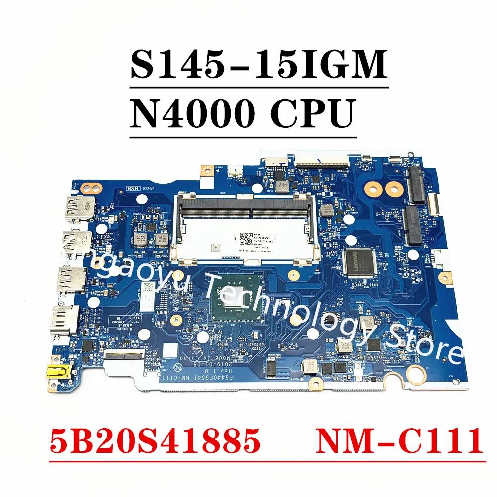 Lenovo IdeaPad S145-15IGM Ʈ   NM-C111, N4000 CPU , 100% ׽Ʈ OK , 5B20S41885